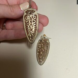 Kendra Scott cage earring